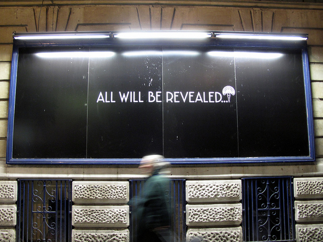 all will be revealed